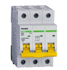 Instalační jistič NOARK 100409 EX9BH 10 kA, char. C, 6 A, 3pól