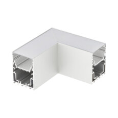 PRF080 90dgr AL. CONNECTOR with DIFFUSER