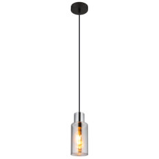 Závěsné svítidlo LIDARIA černá 1x25W E27 IP20 GLOBO 15708H