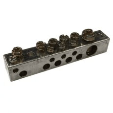 Zemnící a nulová sběrnice hliníková, 10 odbočení ERICO EBD10AL