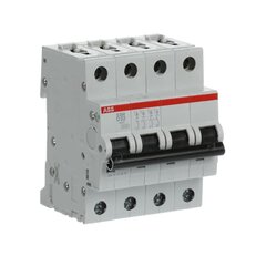 S204-D32 4 fázový jistič 32 A char. D 6kA ABB 2CDS254001R0321