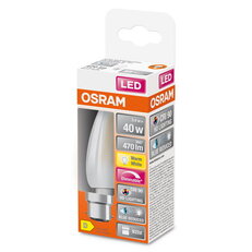 Světelný zdroj OSRAM LED SUPERSTAR PLUS CLASSIC B FILAMENT 3.4W 927 Frosted B22d