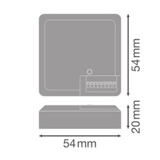 BULKHEAD COMBO ROUND SENSOR SENSOR LEDVANCE 4099854481093