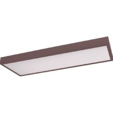Stropní a nástěnné svítidlo Quatro panel S 500x200 hnědá 36W IP20 2G11 913242/06