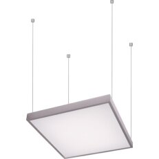 Závěsné svítidlo Quatro panel S 400x400 závěs šedá 41W IP20 LED 4000K