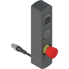 Ovládací jednotka BN 3 prvky (konfigurace A65) 1NO, IP65 PIZZATO BNAC3ZA65