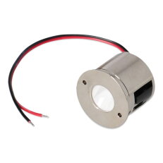 LED světlo do zábradlí, d37x29 mm, 1,5 W, 4000 K, 24 VDC, IP67, 90° asymetrické