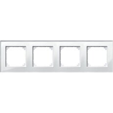 Rámeček M-Elegance 4násobný Brilliant Wh SCHNEIDER 489419