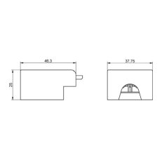 Kryt zásuvky BCS-4/T3-N ELEKTRO BEČOV J386291