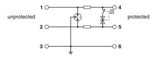 Svodič přepětí TTC-6P-1X2-12DC-PT-I PHOENIX CONTACT 2908193