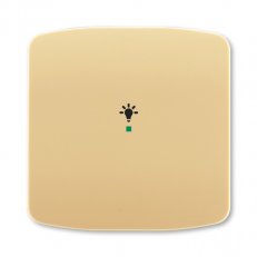 ABB Tango Kryt 1násobný symbol osvětlení béžová 6220A-A01001 D