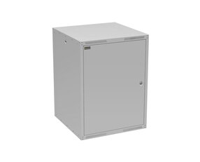 Nástěnný nýtovaný rozvaděč GrandN DUO 16U s plechovými dveřmi,hl.600mm 83000986