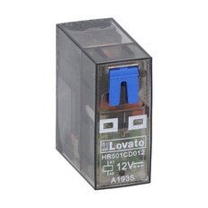 Lovato HR501CD012 Miniaturní relé 1 zap/vyp 16A 12VDC+LED