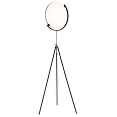 Stojací lampa MIRO černá LED 24W 230V, 1040lm, 2700-6500K GLOBO 59095