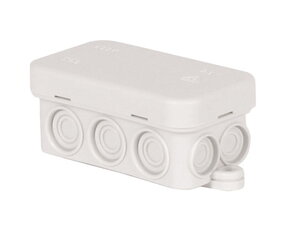 Krabice rozbočovací FD 10 S plastová s naklap. víčkem 6x2,5mm2 4x1,5mm2  IP55