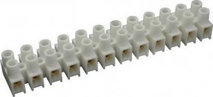 SEZ-CZ 6336-60 Přístrojová svorkovnice 10mm bílá