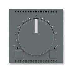 Termostat univerzální otočný 3292M-A10101 61 grafitová/ledová bílá Neo ABB