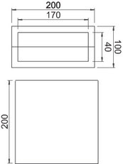 OBO 7202660 Hotový rám FBA-F