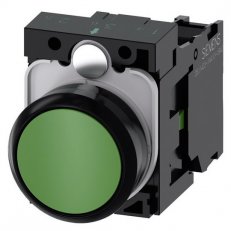 3SU1100-0AB40-1BA0 tlačítko, 22 mm, kula