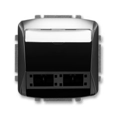 Kryt zásuvky komunikační pro R/M freenet 5014A-A00420 N černá Tango ABB