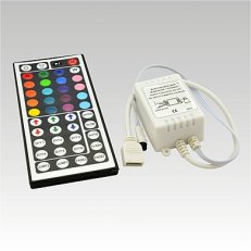 LED IR RGB controller DC12V 3x2A+44 tlač