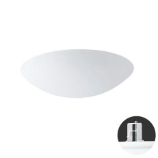Vestavné svítidlo se skleněným stínidlem OSMONT AURA V5 3x10W IP44 E27 bílá