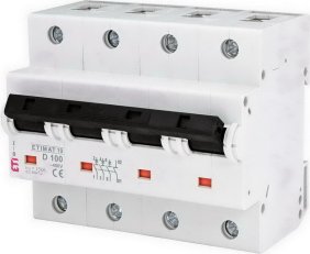 Jistič ETIMAT 10 3p+N D100 15kA ETI 002156732