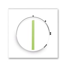 Kryt otočného 3stupnového ovladače 3294M-A00170 42 bílá/ledová zelená Neo ABB