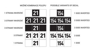 Příslušenství ke svítidlům APUS 3 KN03/PIC OSMONT 33511