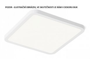 HUE SQ 17 zápustná dekor buk 230V LED 18W 3000K RENDL R12784