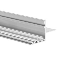 LED hliníkový profil KLUŚ NISA-NI neanodizovaná 1m, A18029N_1