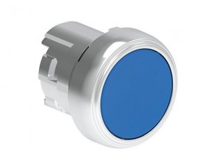 Lovato LPSB106 Tlačítko s návratem kovové d22mm lícující modré