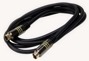 S-VHS připojovací kabel 2 x S-VHS, 1,5 m