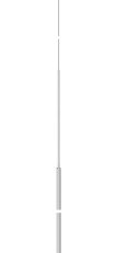 OBO 101 3B-4000 Jímací tyč, pro stativ se třemi nohami, 4000mm, Hliník, Alu