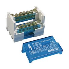 Rozvodný blok dvoupólový BD80/100AL, 563910 ERICO BD 80/100 AL 563910