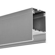 LED hliníkový profil KLUŚ GLADES stříbrná anoda 1m, A18036A_1