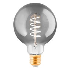 Světelný zdroj E27-LED G95 4W 2000K kouřová EGLO 110086