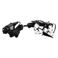 Venkovní zapichovací svítidlo SPINETOLI 2 SET 6X LED řetěz 2,4W IP65 EGLO 900117