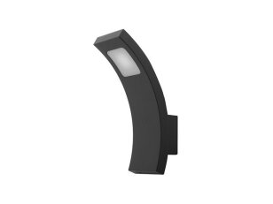 Venkovní nástěnné LED svítidlo FIERA N, antracit - teplá PANLUX PN42100001