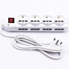 1,5m multiple socket with switch (polyba