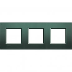 BTICINO LIVINGLIGHT RÁMEČEK HRANATÝ 2+2+2MODULOVÝ ZELENÝ LNA4802M3PK