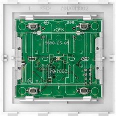 Wiser a DALI tlačítkový modul Merten D-Life Zigbee dvojnásobný MTN5126-6000