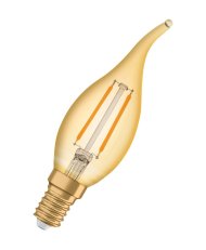 Světelný zdroj OSRAM Vintage 1906 LED CLASSIC B 2.5W 824 Gold E14