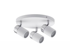 Spotové svítidlo Zyli bílá/chrom max. 3x10W GU10 IP44 667.12 PAULMANN 66712