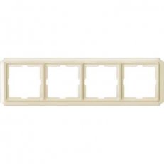 Merten Rámeček čtyřnásobný, Antique, White Cream SCHNEIDER MTN483444