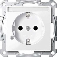 Schneider MTN2303-0325 Zásuvka 250V/16A s bočními zemnícími kontakty