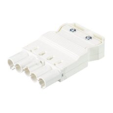 vidlice na kabel, 5-pól, šroubové svorky, gesis, bílá WIELAND 92.954.4053.0