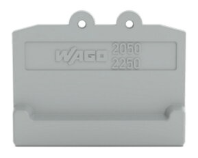 Koncová bočnice pro svorky se západkou Tloušťka 3,4 mm šedá WAGO 2050-391