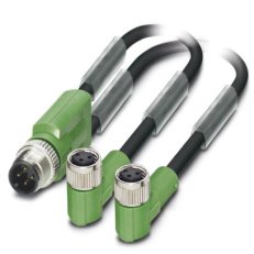 SAC-3P-M12Y/2X0,6-PUR/4P-M 8FR Kabel senzoru/aktoru 1526237