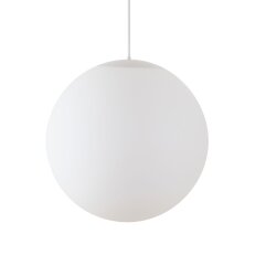 Závěsné LED svítidlo se skleněným stínidlem OSMONT ADRIA P5 HP 65W IP40 4K bílá